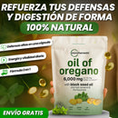 ACEITE DE ORÉGANO FÓRMULA 2 EN 1 - ENERGÍA, INMUNIDAD Y DIGESTIÓN EN UNA CÁPSULA!