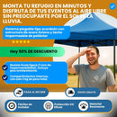 CARPA PLEGABLE 3X3 |OFERTA POR BLACK FRIDAY|